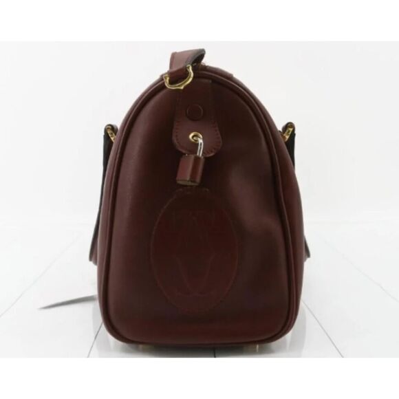 Cartier Vintage Boston Bag- Must de Cartier Line - Picture 5 of 17